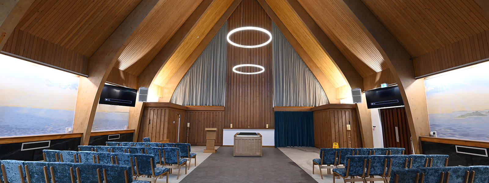 Halo ceremony hall interior