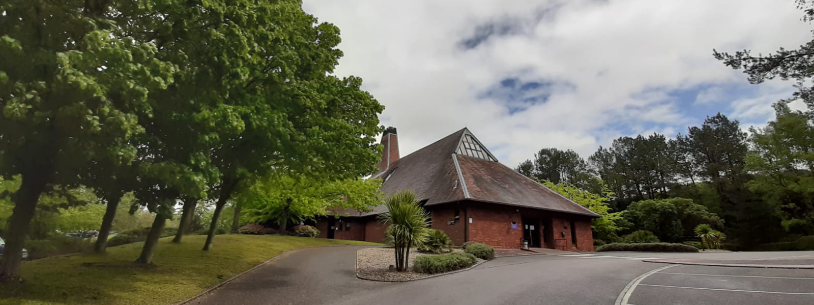 Front of Poole Crematorium