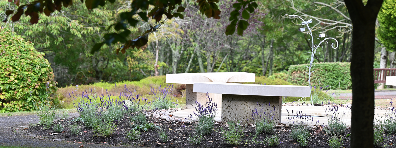 Floral court, Poole Crematorium