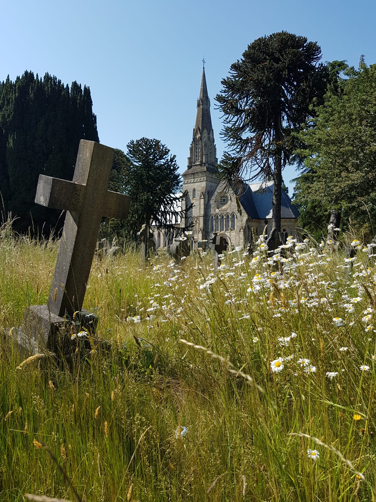Headstone Garden Image