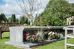 Sanctum vaults at Bournemouth Crematorium